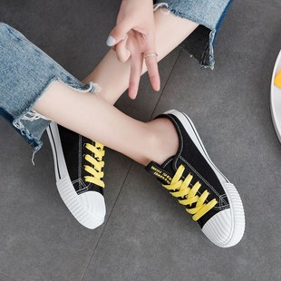 women 帆布鞋 女式 shoes shoes学生布鞋 canvas flat Student