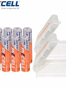 8PC X PKCELL AAA 1.6V NIZN Battery AAA Rechargeable battery