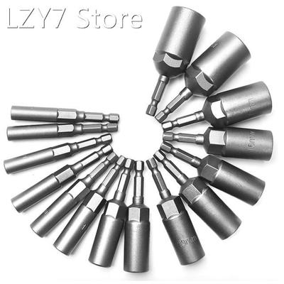 10/15 Pcs 80mm Length Deepen Power Nut Driver Drill Bit Set