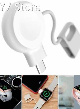 Portable Wireless Charger for IWatch 7 6 SE 5 4 Charging Doc