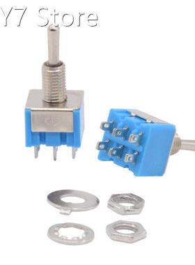 5pcs 3 Position MTS-203 6-Pin 6MM SPDT ON-OFF-ON 6A 125