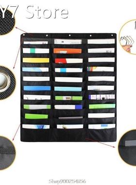 30 Pocket Storage Pocket Chart Hanging Wall File Organize Yo