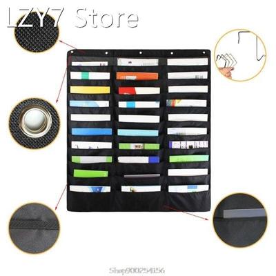 30 Pocket Storage Pocket Chart Hanging Wall File Organize Yo