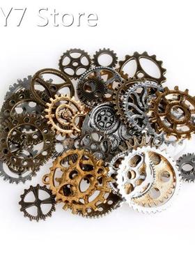 Mix Alloy Mechanical Steampunk Cogs & Gears Pack DIY Pen