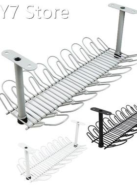 Cable Organizer Cable Management Tray Under Desk Holder For