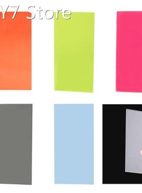 10*20cm Plexiglass Board Colored Acrylic Sheet DIY Toy Acces