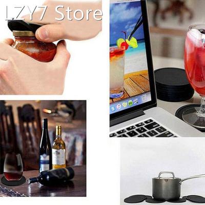 7pcs Non-slip Table Coaster Set Heat Resistant Silicone Mat