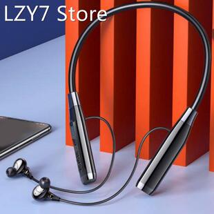 100 Hours Play Wireless Headphone Bass Neckband Sport Earpho