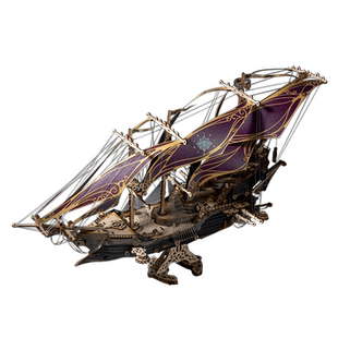 诡秘之主周边未来号如何猫木质拼装海盗船模型diy手工生日礼物