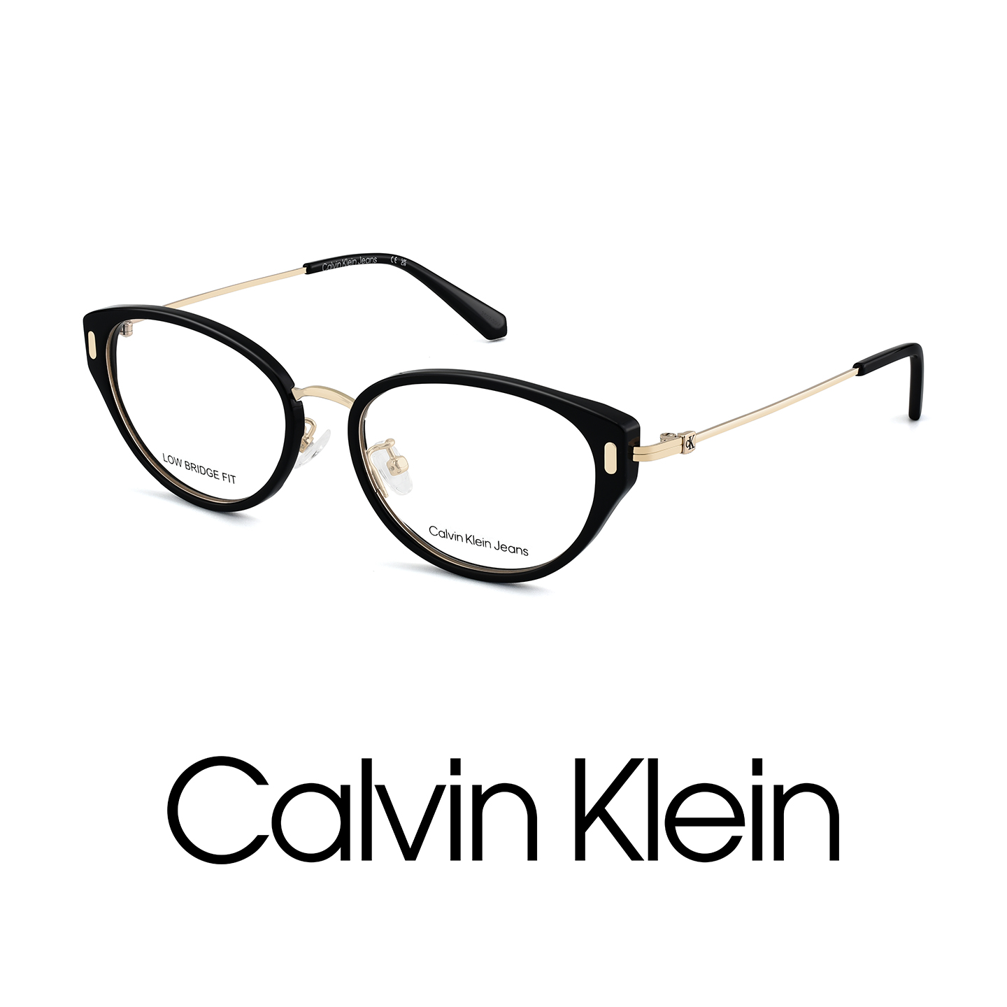 ck近视眼镜女复古显脸小眼镜框