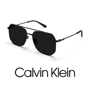 ck墨镜2026复古飞行员偏光太阳镜男士大框防紫外线CKJ26217SPLB