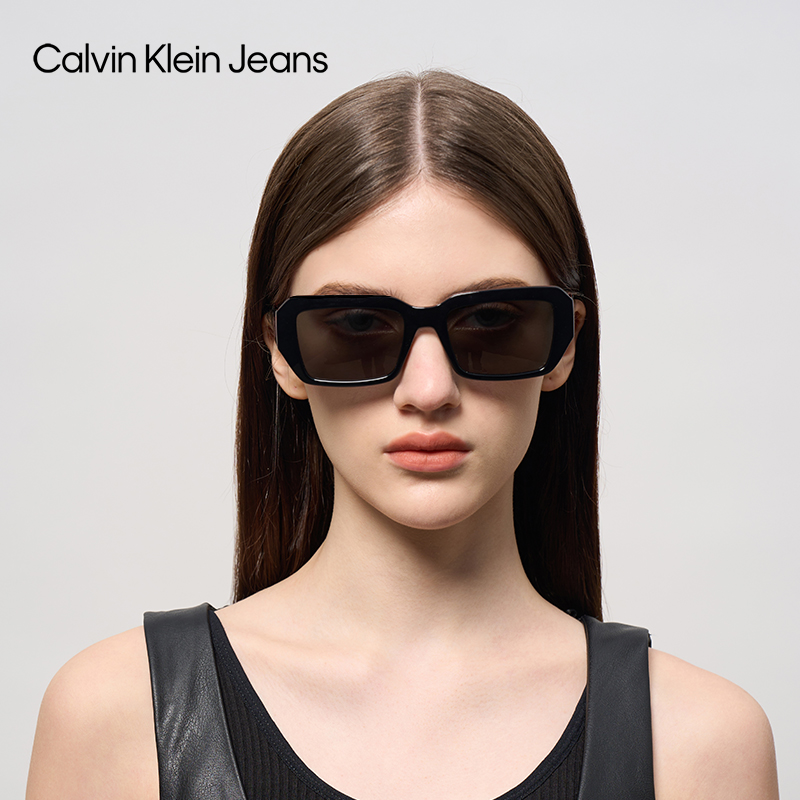 【亚洲款】CK Jeans窄框猫眼休闲墨镜CKJ23602S