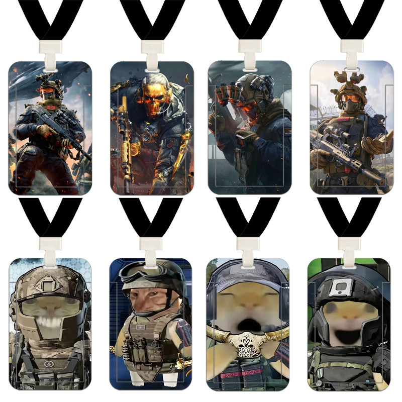 游戏红狼蚀金玫瑰鼠鼠猛攻表情包三角洲行动监狱房卡校园学生卡套