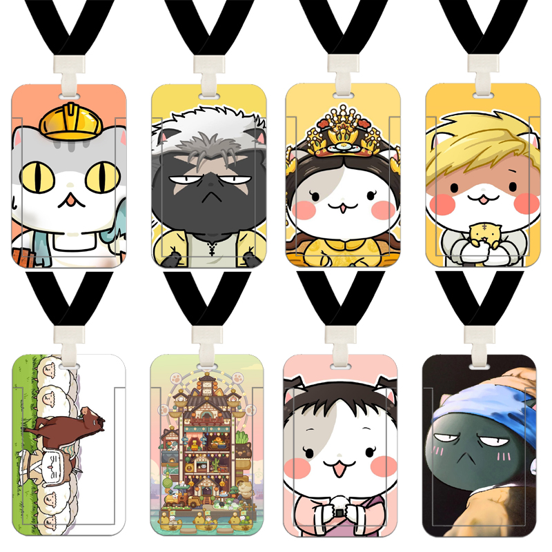 动漫如果历史是一群喵同款幼儿园接送学生证校园公交饭卡门禁卡套