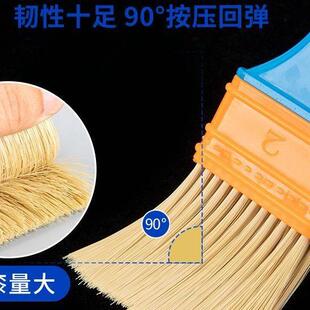尼龙毛刷油漆刷子小刷子硬毛烧烤刷除尘清洁画刷小毛刷长毛软毛YH