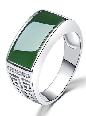 戒指男款指环扳活口耐用大方适合日常佩戴