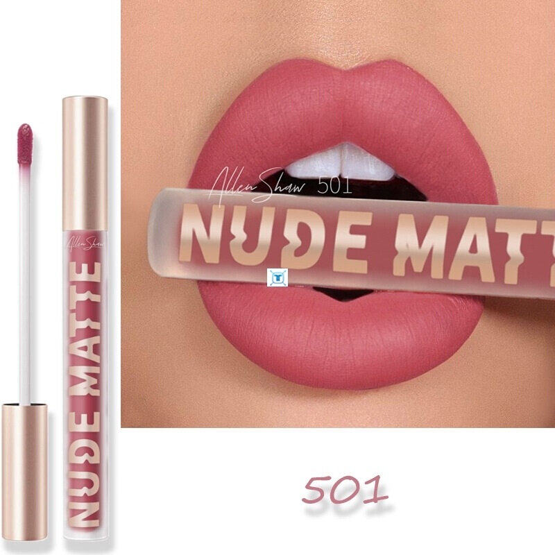 8 Colors Liquid Lipstick Waterproof Long Lasting Moisturizin