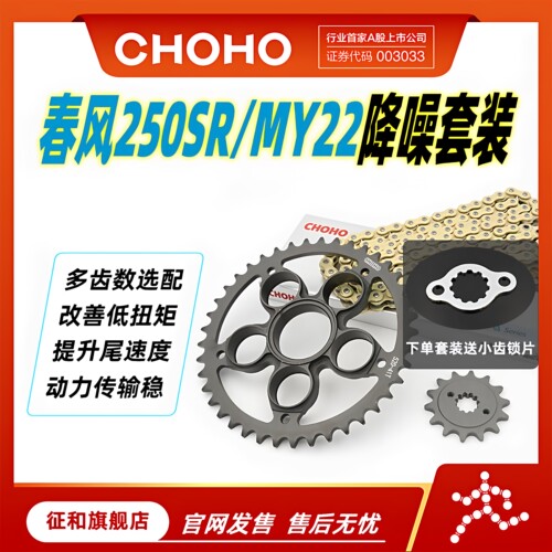 征和春风250SRMY22链轮油封链条