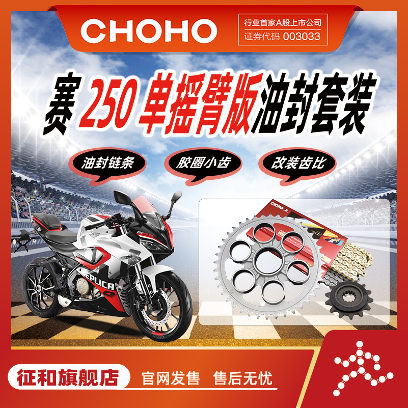 征和赛250QJ250油封链条链轮