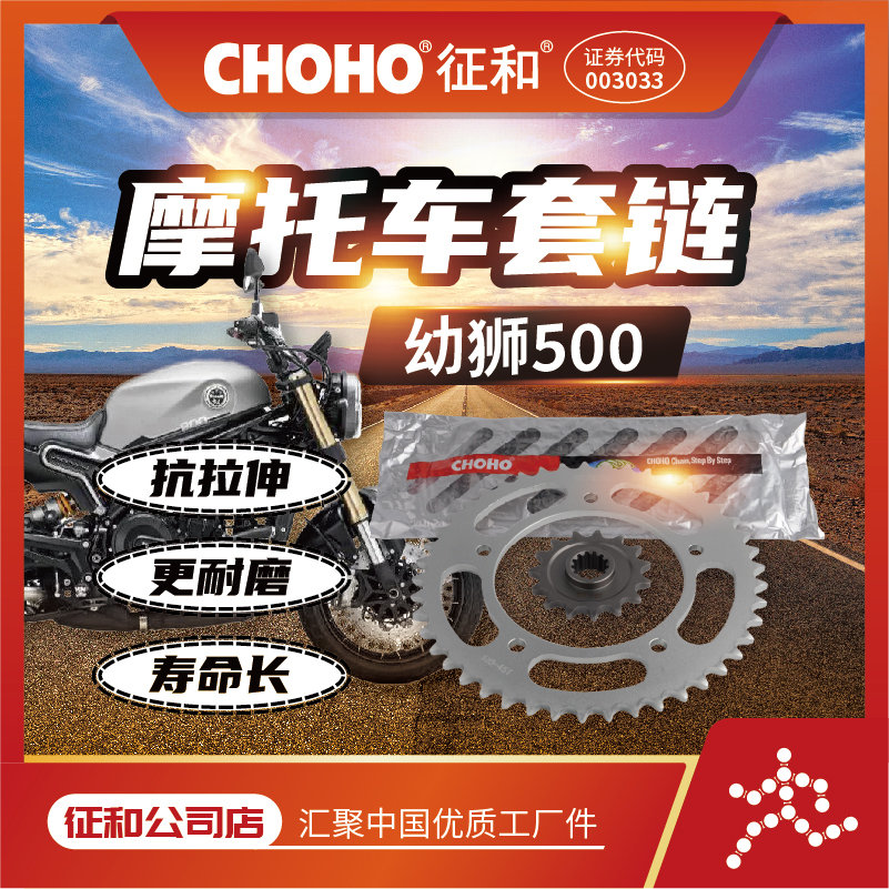 征和链条贝纳利502油封链条链轮