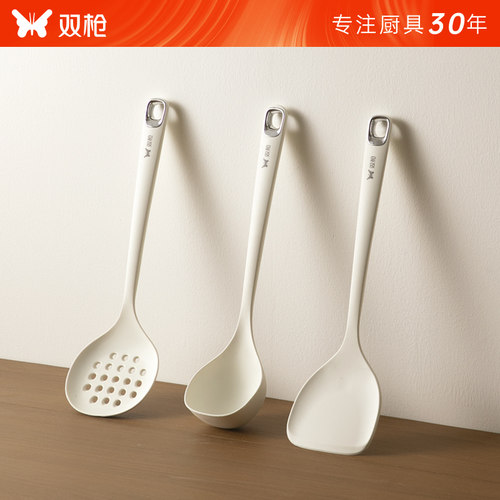 双枪硅胶锅铲家用炒菜铲子