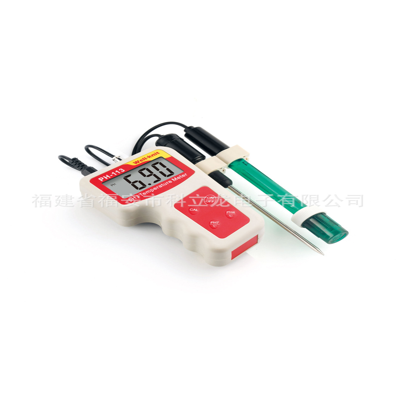 数显自动校正酸度计/温度计PH