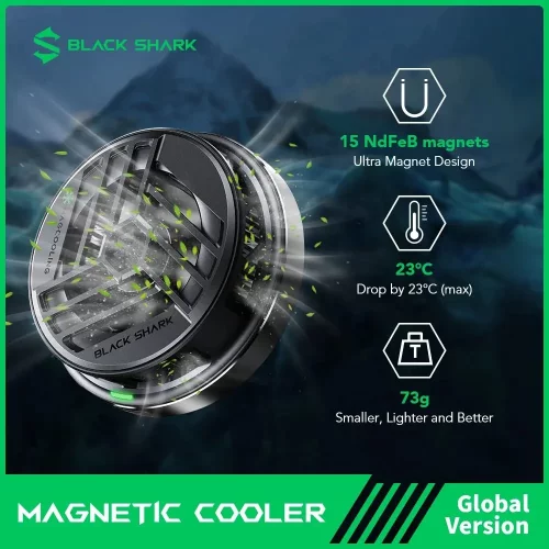 原厂MAGNETICCOOLER黑鲨背夹2