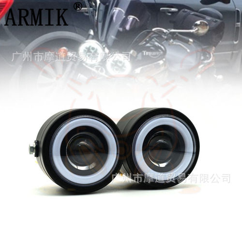 复古摩托车LED双灯哈雷太子CG125