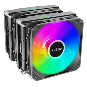 超频三东海双子星S9 EX双塔ARGB风冷AM4/1700/2011/12代cpu散热器