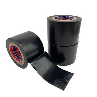 保温胶带PVC橡塑电工电气绝缘胶布黑色5cm整箱空调扎带管道缠绕膜
