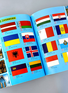 世界各国国旗书大全儿童认识国旗