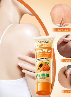 Papaya Vitamin C Whitening Exfoliating Scrub Body Scrub