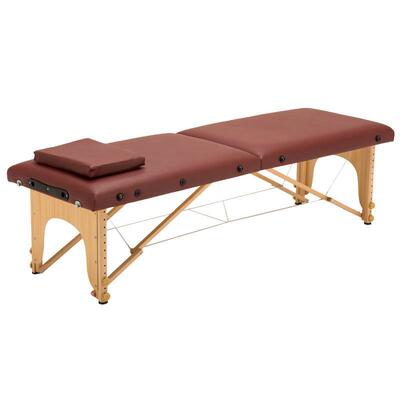 Folding massage table home beauty bed physical therapy bed
