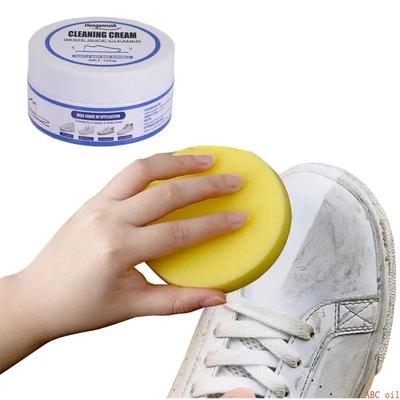 white shoe cleaning cream Shoe Stain Removal Cleaner With Cl