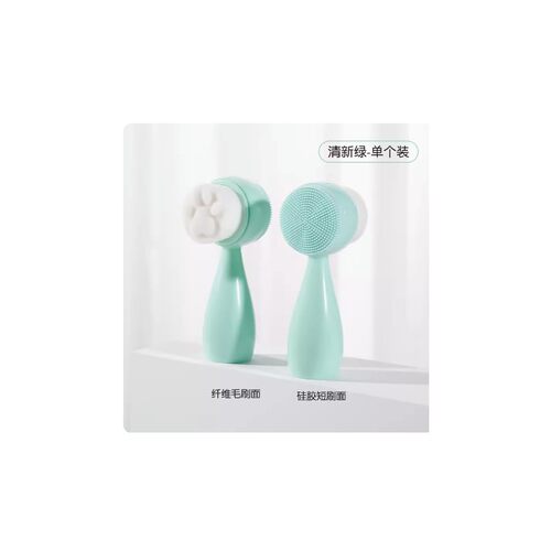 silica gel soft hair wash brush manual deep cleanser face