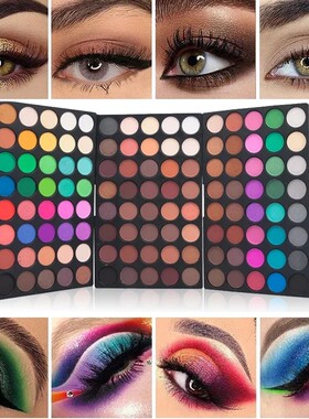 120 Color Eye Makeup Waterproof Make up Nude Eye Shadow Pale