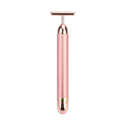 24K Gold Roller Vibrating Facial Massager Slimming Facial Sk