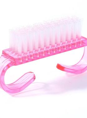 10PcsHandle Grip Nail Brush Fingernail Scrub Cleaning Brushe