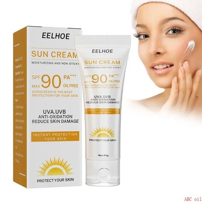 Facial Sunscreen SunCream Sunblock Skin Protective Cream New