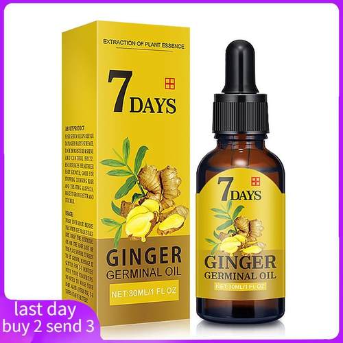Hair Loss Treatment Ginger Growth Essence Oil老姜头发养护油