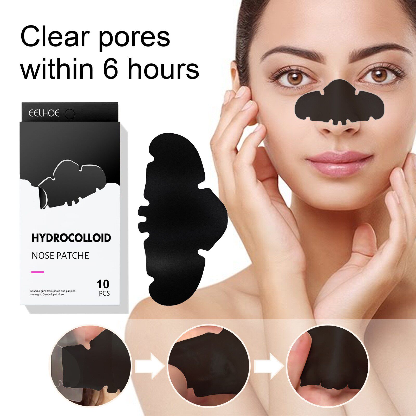 Blackhead Remover Mask Spots Acne Treatment Mask Nose Sticke图片