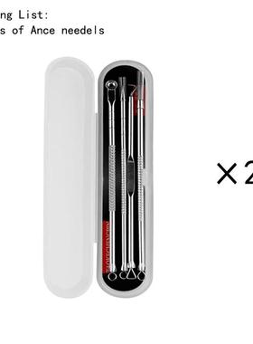 Acne Needle Remove Blackhead Blemish Pimple Comedone 4pcs/Se