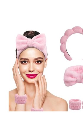 Womens Spa Headband Skincare Hairband Make Up Hair Band Spon