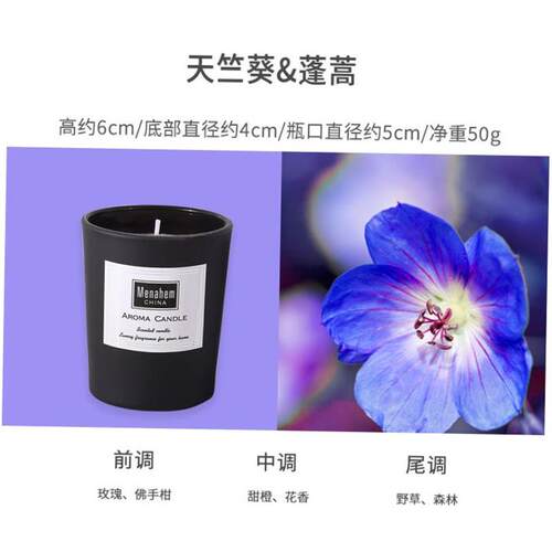 Candles Gift Set Luxury Scented Soy Wax Candle Home Decor
