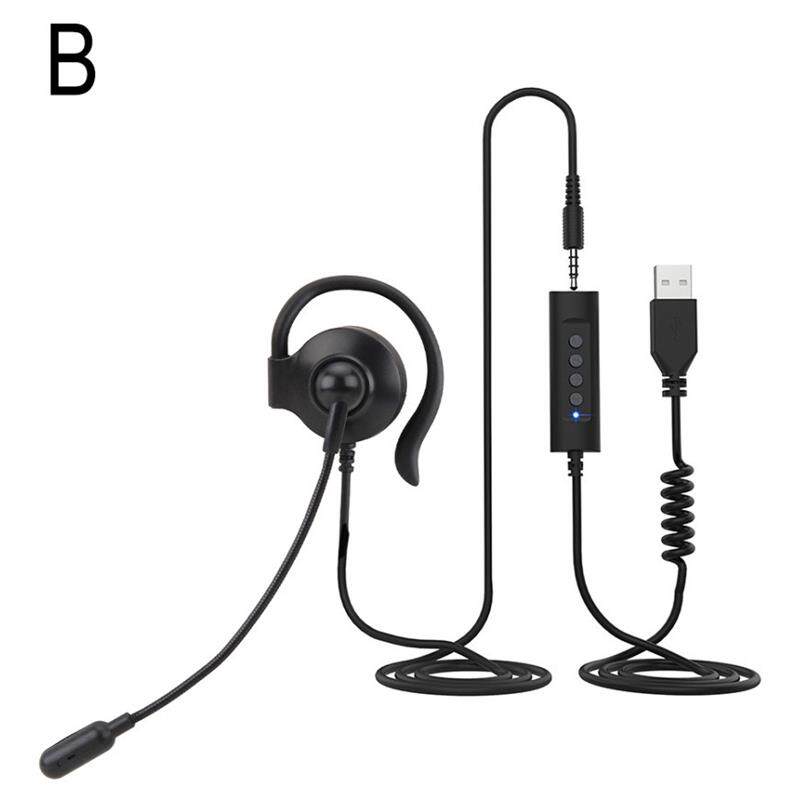 Business sport headphones  headset USB话务办公耳机分离式耳麦