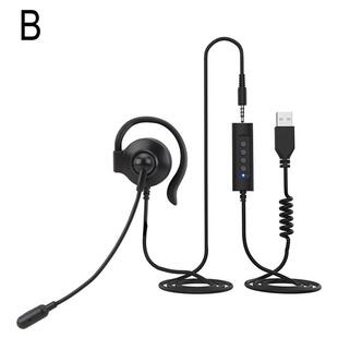 Business sport headphones headset USB话务办公耳机分离式耳麦