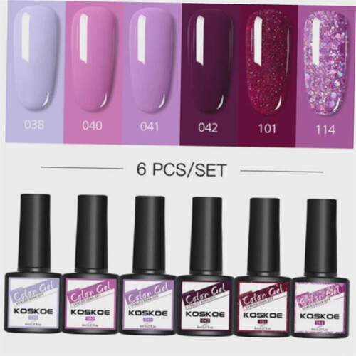 Nail Polish Gel Set Nails Hybrid Gel Vernis Semi 指甲油凝胶1
