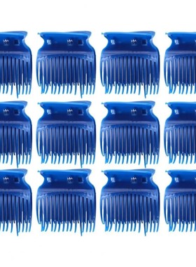 12Pcs/Set Salon Hot Roller Barrette Hold Hair Evenly Curled