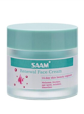 Saam Face Cream, Saam Renewal face cream, moisturize skin