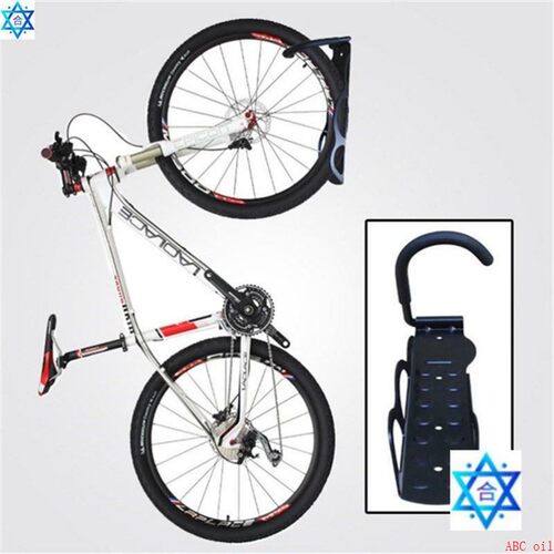 Bike rack to hang on the wall hook household receive storage